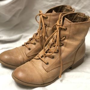 G by Guess combat boots size 8